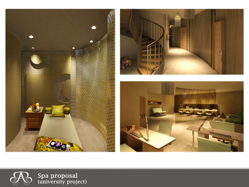 SPA Proposal | Treatment rooms  | Interior Designers